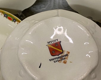 rotte7　 MYOTT 食器　8点セット Vintage Myott Son & Co England Pattern F2832 Porcelain