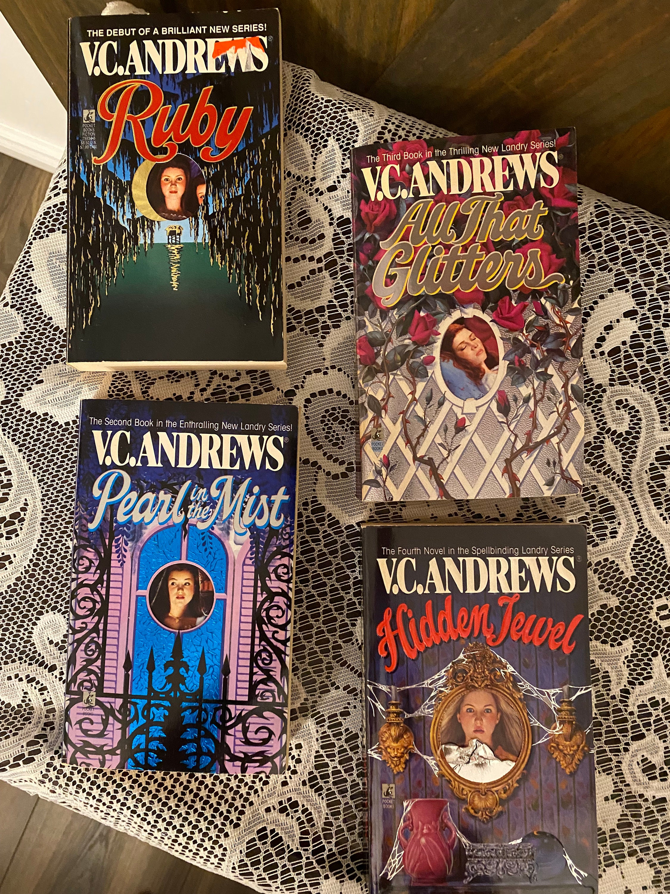 V.C. Andrews Vintage Books - Etsy