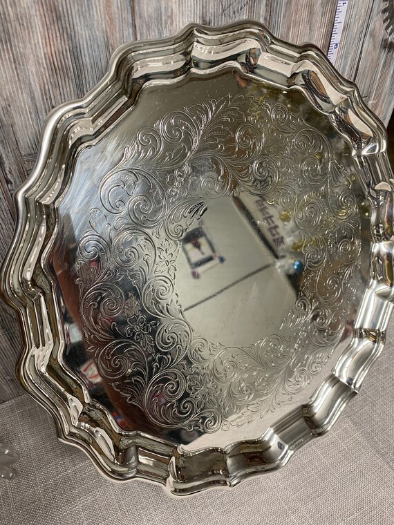 Vintage Regency Plate Birks Serving Tray - Etsy Canada