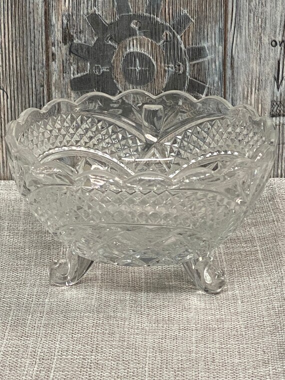 Vintage Ruby Crystal Dish - image 4