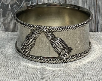 Vintage Silver Plated Wine Decorative Holder
