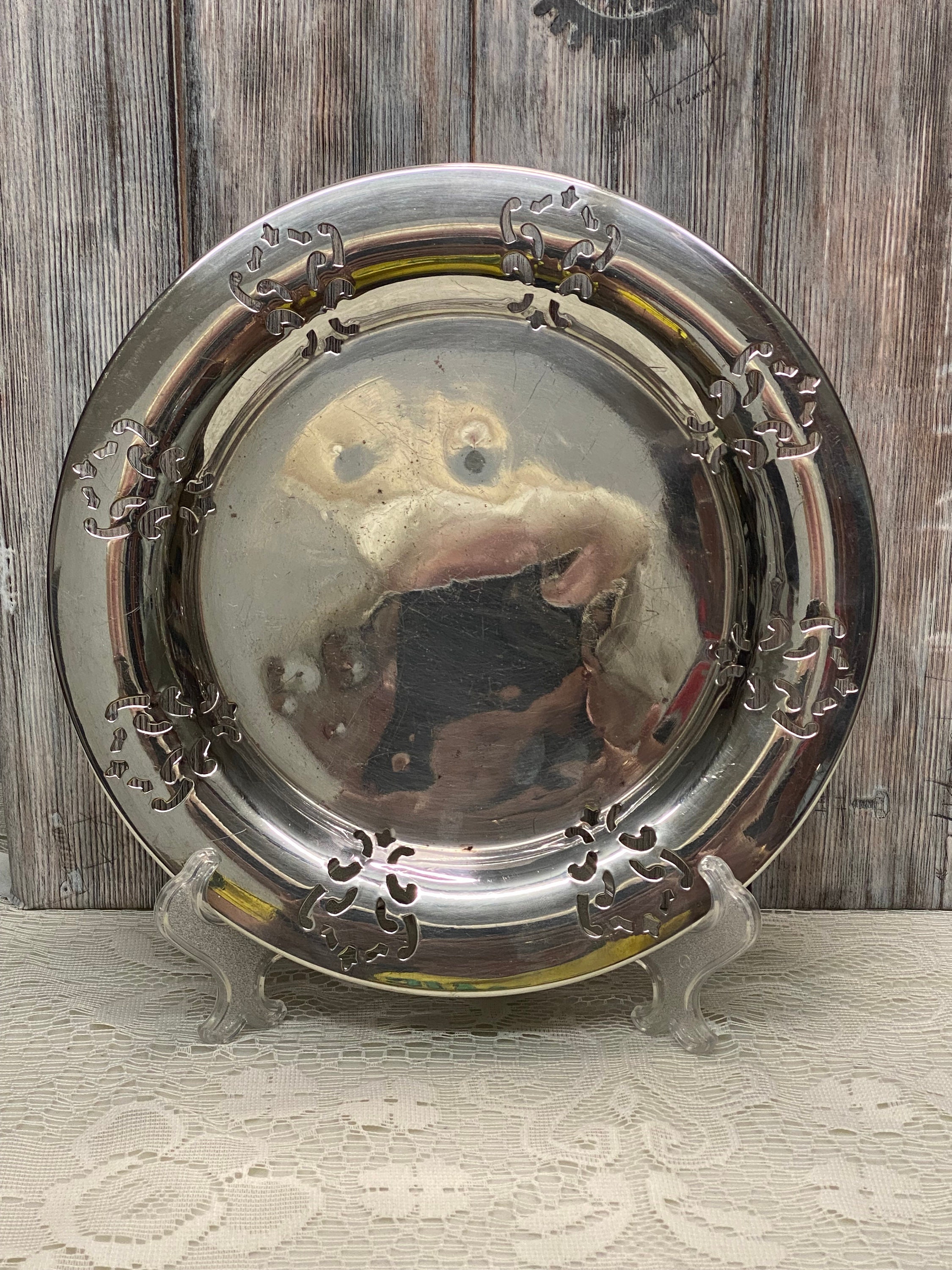 Antique Vintage Victorian Plate E.P. Copper - Etsy