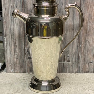 Vintage Silverplate Primrose Decanter EP Copper