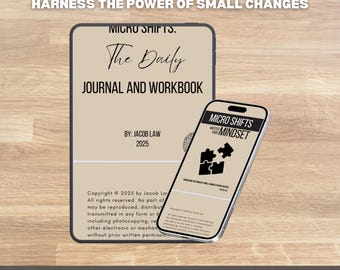 Mindset Mastery eBook & Journal: Self Help and Growth Guide for Personal and Financial Success