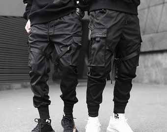 trousers with multiple pockets