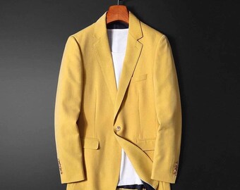 yellow blazer uk