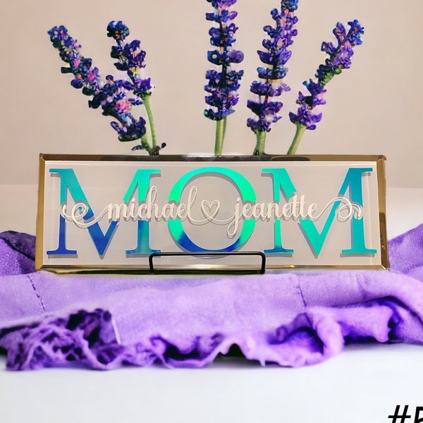 Custom Name Plates Glass Tile Etsy