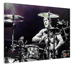 Travis Barker Digtal pittura Stampa su tela