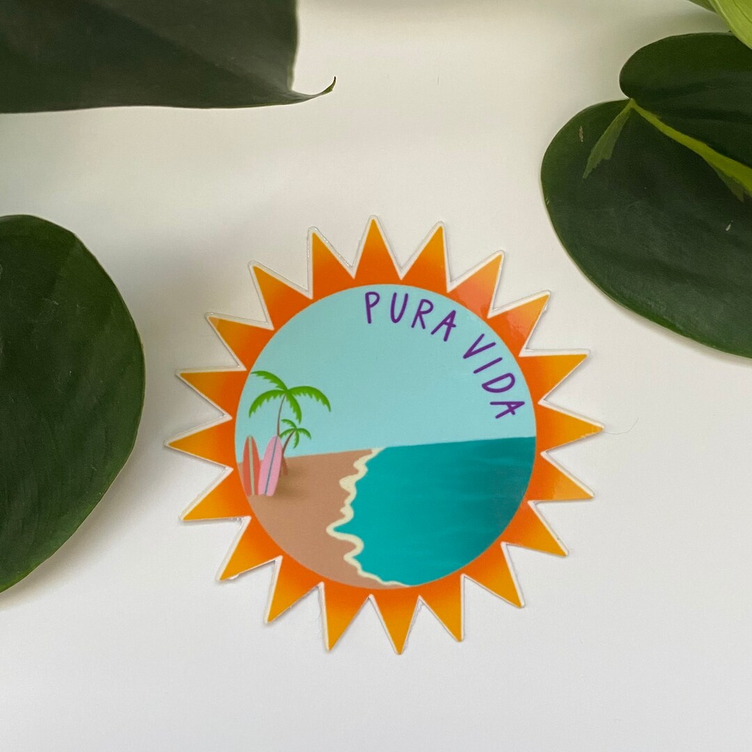Sunsphere Sticker Sun Sticker - Etsy