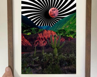 Spacey - Surreal Collage Art Print