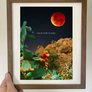 Magic - Surreal Collage Art Print