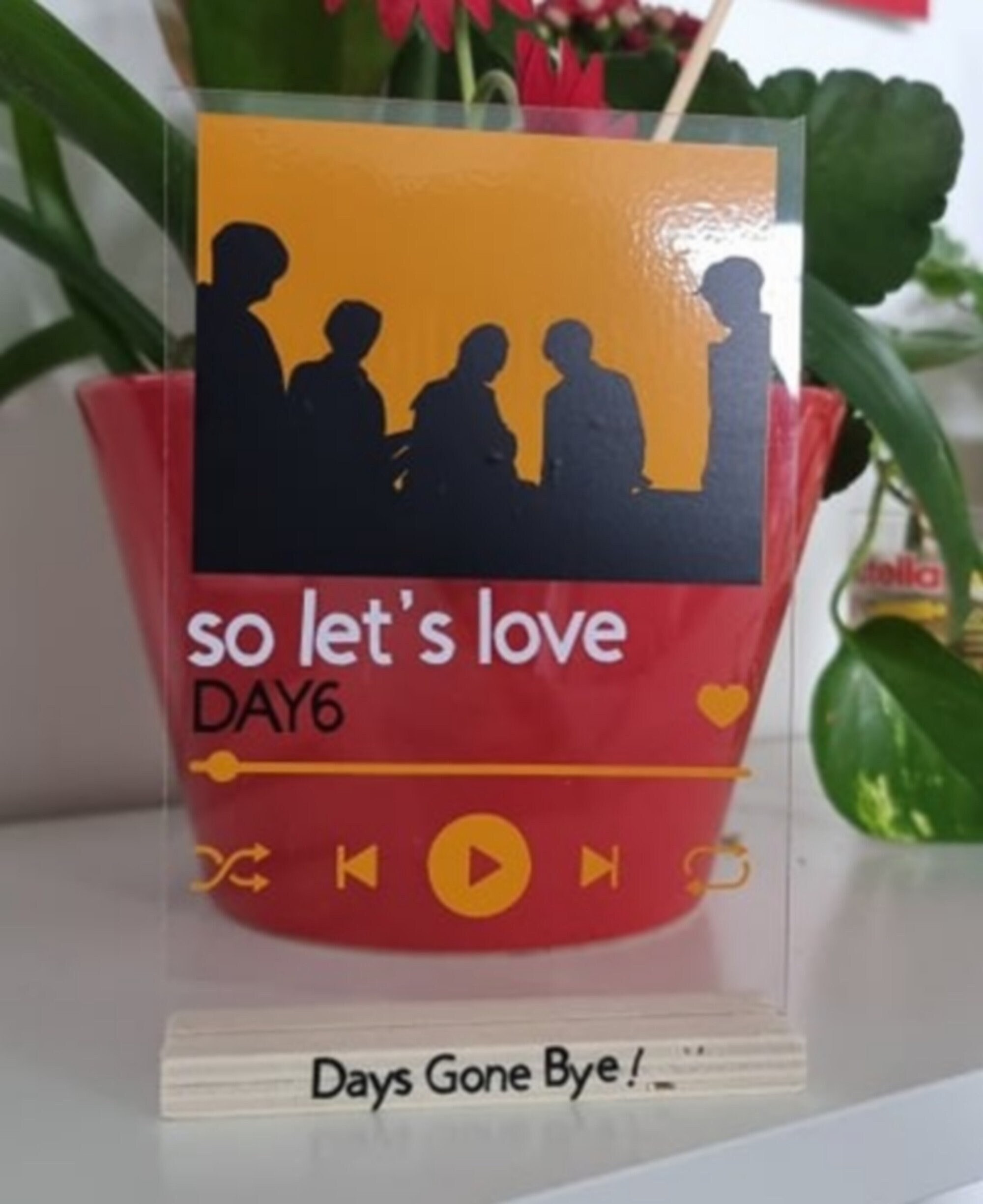 Kpop Album & Son - Acrylique Stand [Personnalisable]