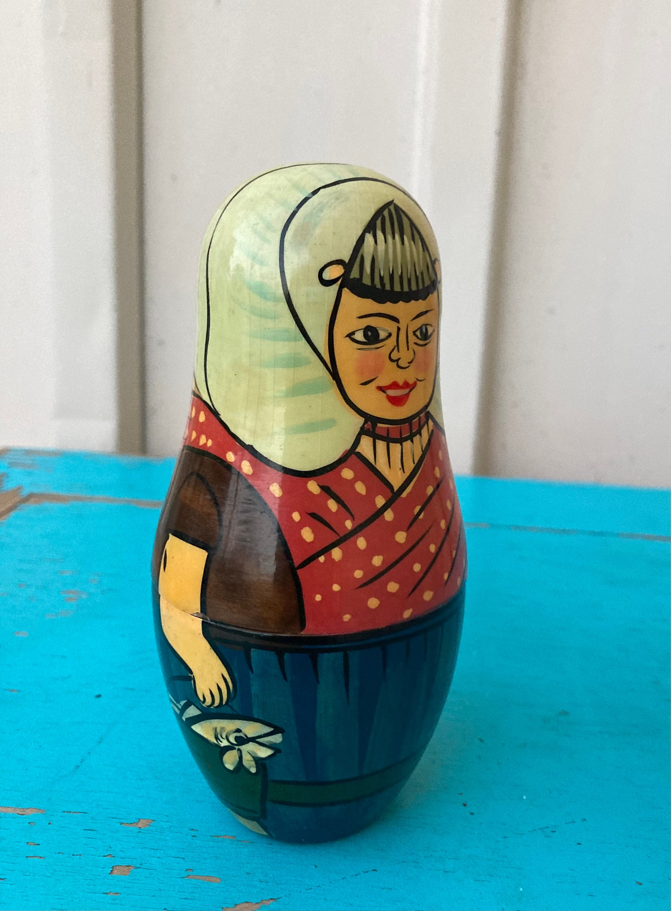 Vintage Nesting Dolls Etsy
