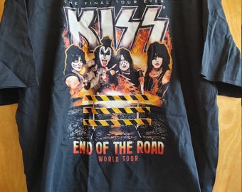 KISS Concert Tour Tshirt | Etsy Canada