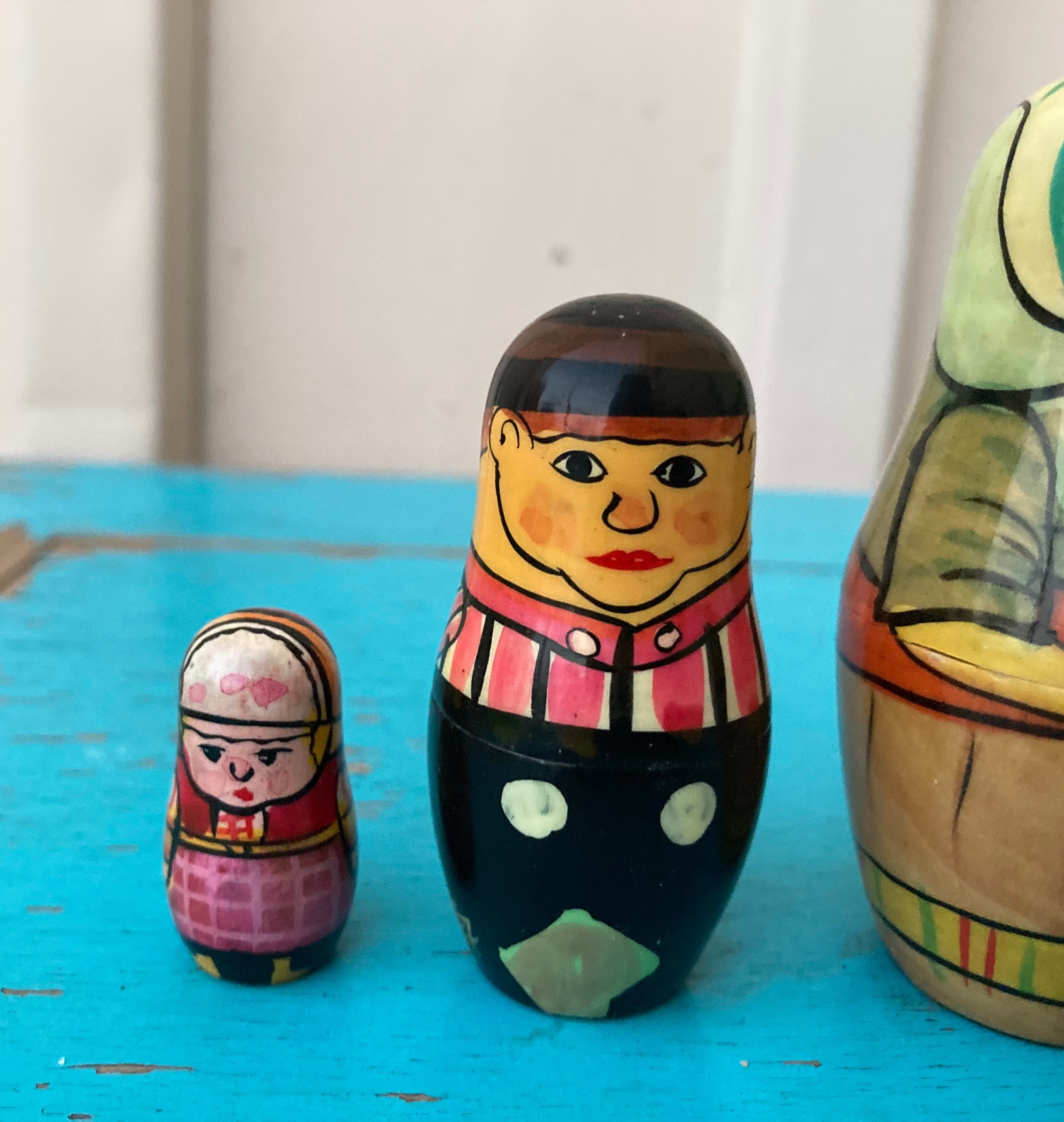 Vintage Nesting Dolls Etsy