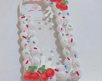 Cherry Sprinkles Cake Decoden Phone Case For All Brand