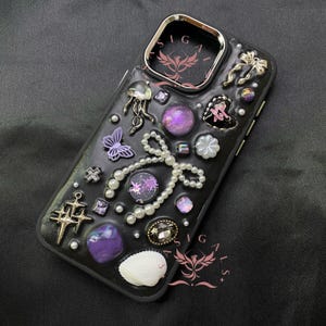 Coquette Jellyfish Lady Shell Mosaic Phone Case For All Brand