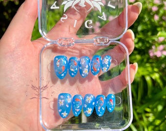 Koi Fish In 3D Wave Press On Nails