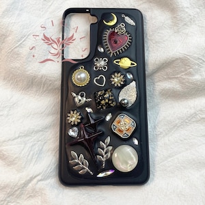 Star and Moon Mosaic Phone Case For All Brand