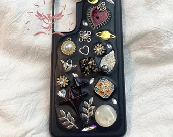 Star and Moon Mosaic Phone Case For All Brand