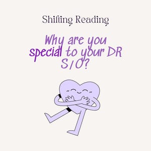 ¿Por qué eres especial para tu pareja de DR? Lectura que cambia la realidad, lectura reconfortante de personajes