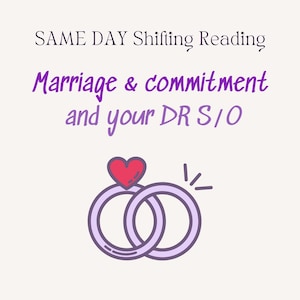 SAME DAY Marriage & commitment and your DR S/O, Reality Shifting Reading, Comfort Character Reading