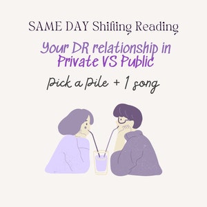 SAME DAY Your Relationship in Private VS Public, Pick a Pile, Comfort Character, Reality Shifting Reading, Desired Reality