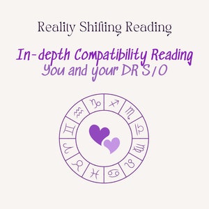 Compatibility with DR S/O, Reality Shifting Reading, Comfort Character, Desired Reality