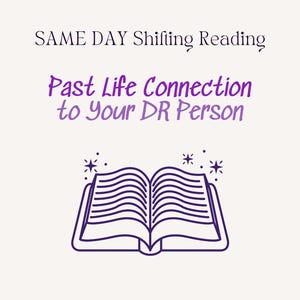 SAME DAY Past Life Connection to Your DR Person, Reality Shifting Reading, Comfort Character Reading