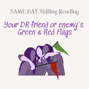 SAME DAY Desire Reality Friend/Enemy&#39;s Green and Red Flags, Reality Shifting Reading, Comfort Character Reading