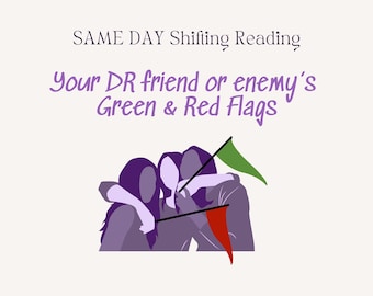 SAME DAY Desire Reality Friend/Enemy's Green and Red Flags, Reality Shifting Reading, Comfort Character Reading