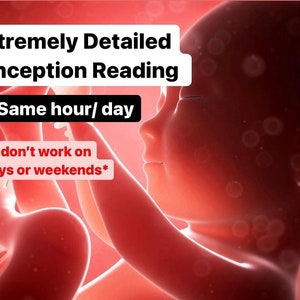 In Depth Fertility / Conception Reading