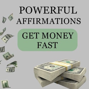 Get Money FAST Powerful Money Affirmation & Mini Coaching
