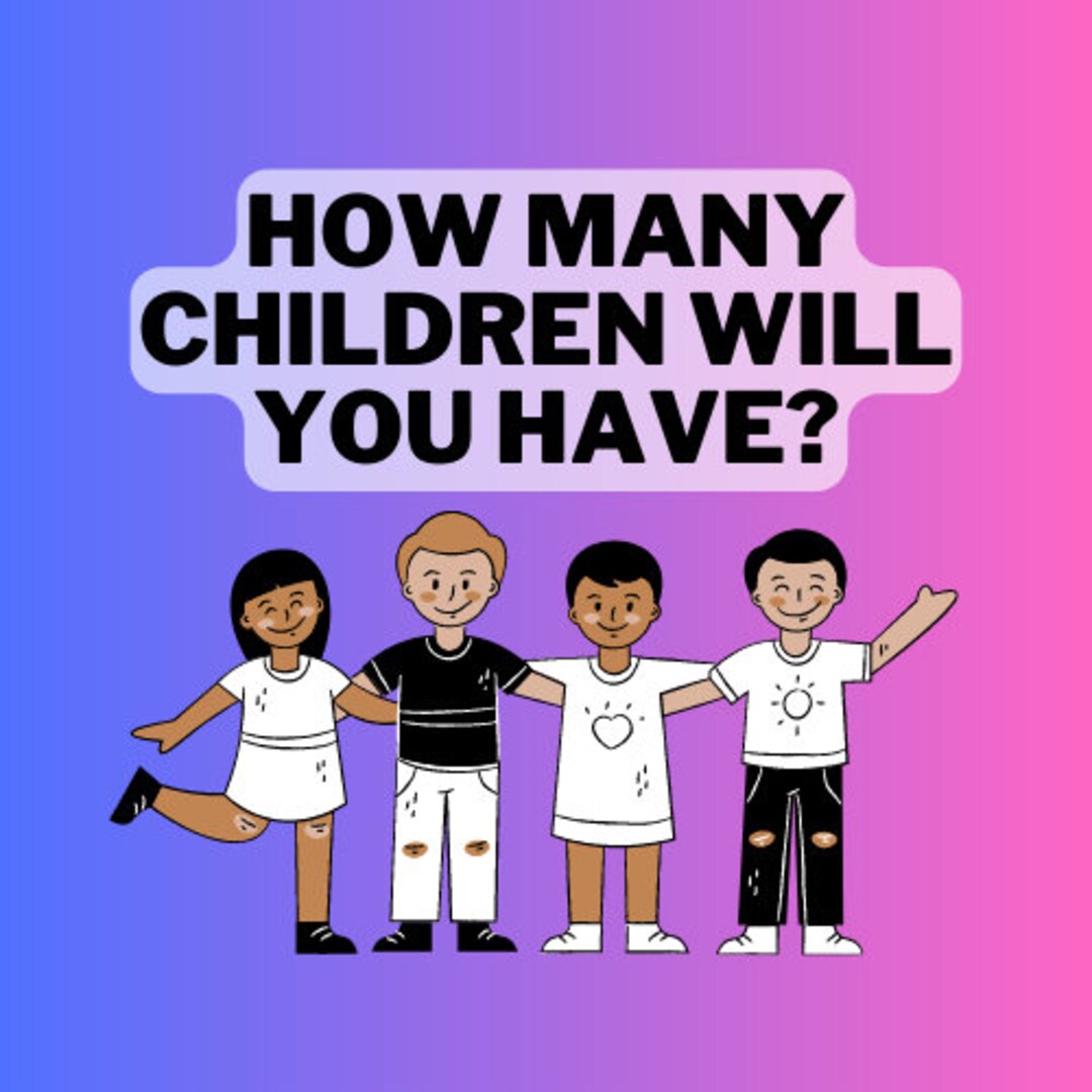 How Many Children Will You Have? Reading - Etsy