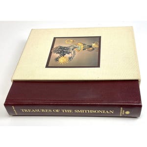 Treasures of the Smithsonian SIGNED by Edwards Park (1983, Hardcover) SLIPCOVER