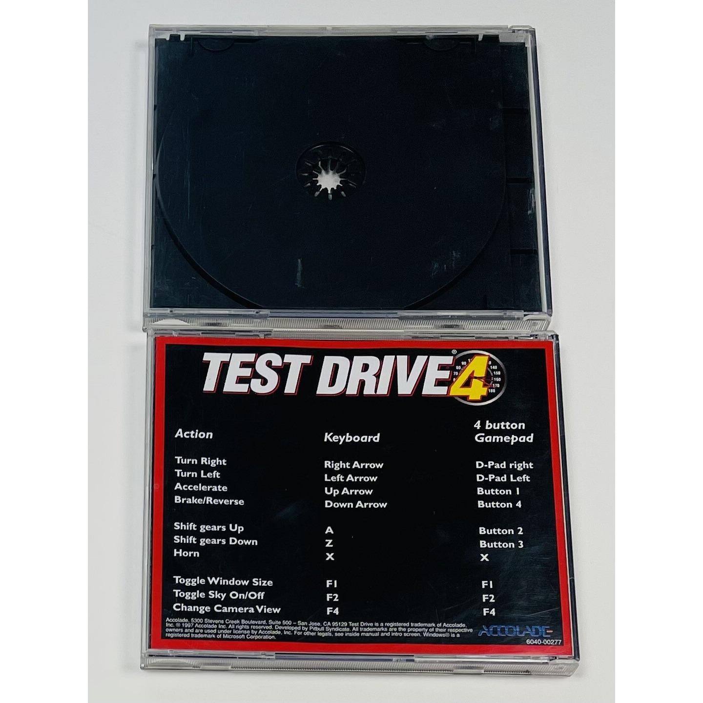 Test Drive Iv Test Drive 4 TD4CD and NASCAR Racing (windows PC, Cd-rom, 1997 & 1994 ...