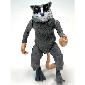 1999 Teenage Mutant Ninja Turtles TMNT Movie III 4&quot; Gray SPLINTER Action Figure