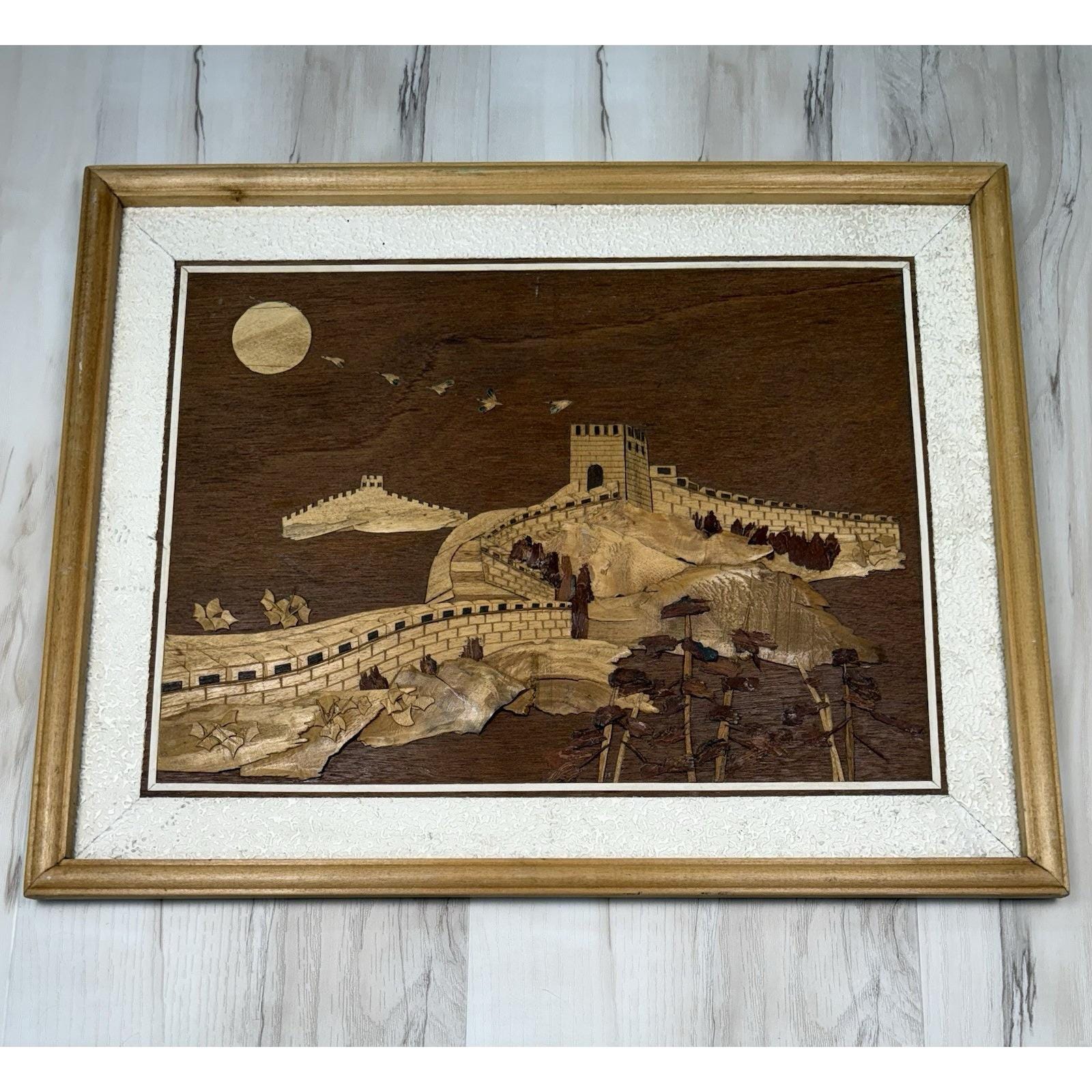 Antique Chinese Wood Panel - Etsy