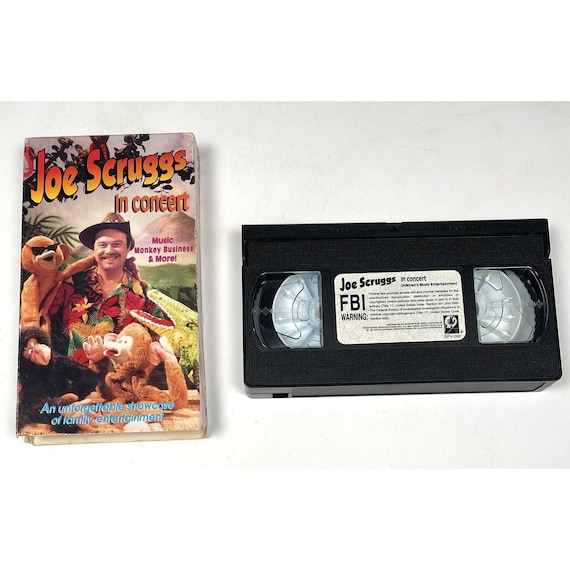 Joe Scruggs in Concert: Music Monkey Business & More! (VHS, 1992