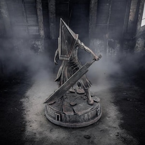Pyramid Head Figure | Silent Hill Horror Inspired Collectible