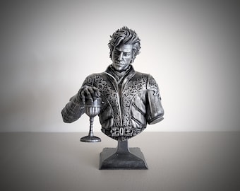 Astarion Baldur's Gate 3 Bust: 3D Printed BG3 Statue