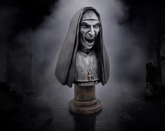 The Nun bust | The Conjuring universe | Hand Painted Horror Collectible