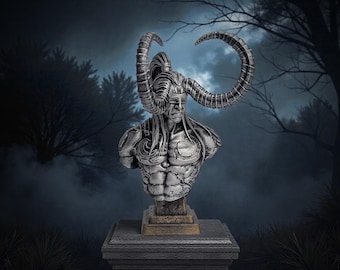 Illidan Stormrage Bust World of Warcraft Resin Statue collectible
