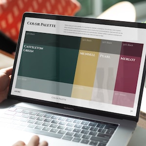Brand Guidelines Template | Adobe Indesign Template | Brand Style Guide ...