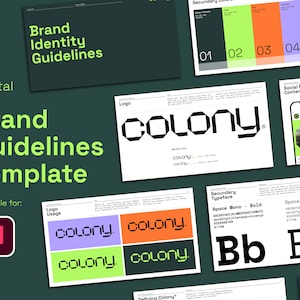 Mall för varumärkesriktlinjer | Adobe InDesign-mall | Stilguide för varumärke | Mall för varumärkesmanual | Riktlinjer för varumärkesbyggande | BrandBook