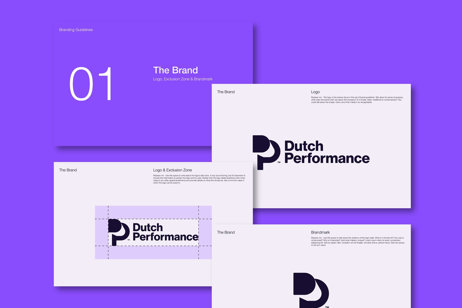 Brand Guidelines Template | Adobe Indesign Template | Brand Style Guide ...