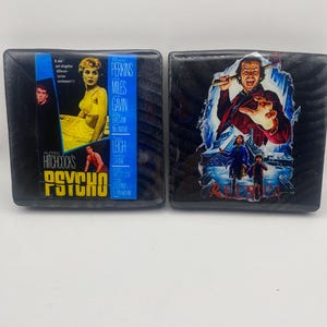 Classic horror film coasters