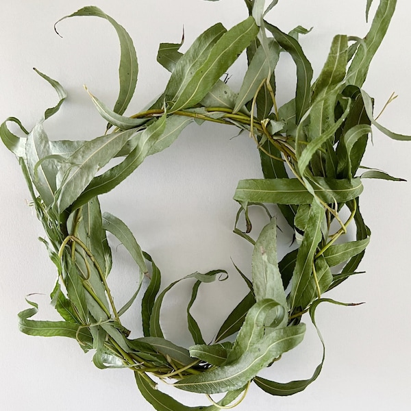 Dried Willow Wreath for Rabbits