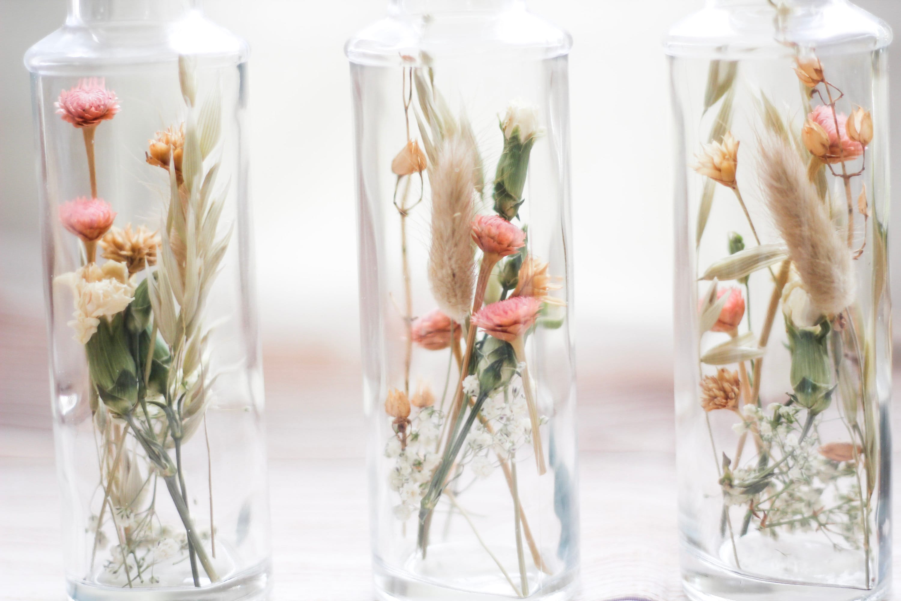 Glass Jars Edible Dried Flowers Natural Stock Photo 2217065019