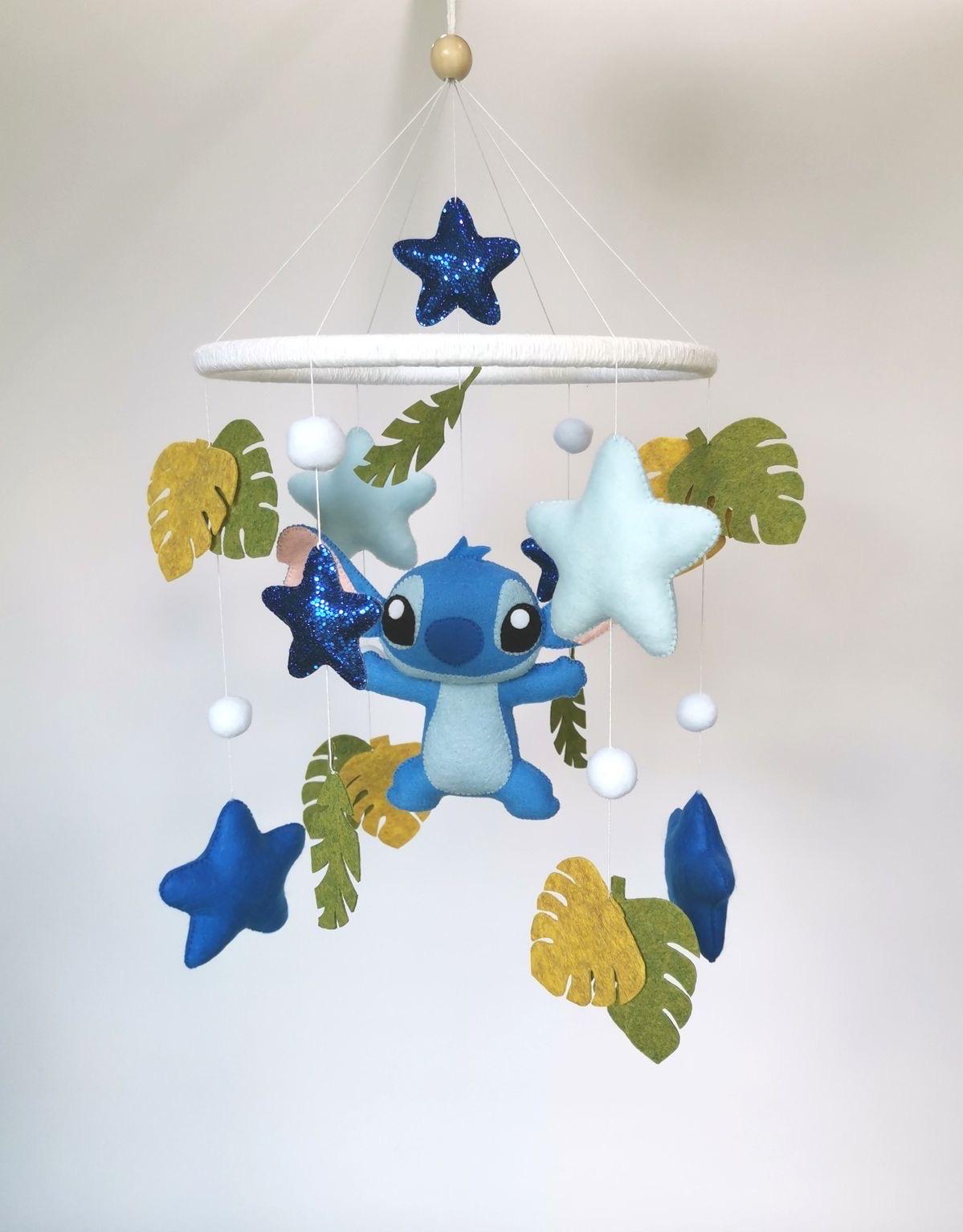 stitch Baby Mobile Felt Nursery Decor